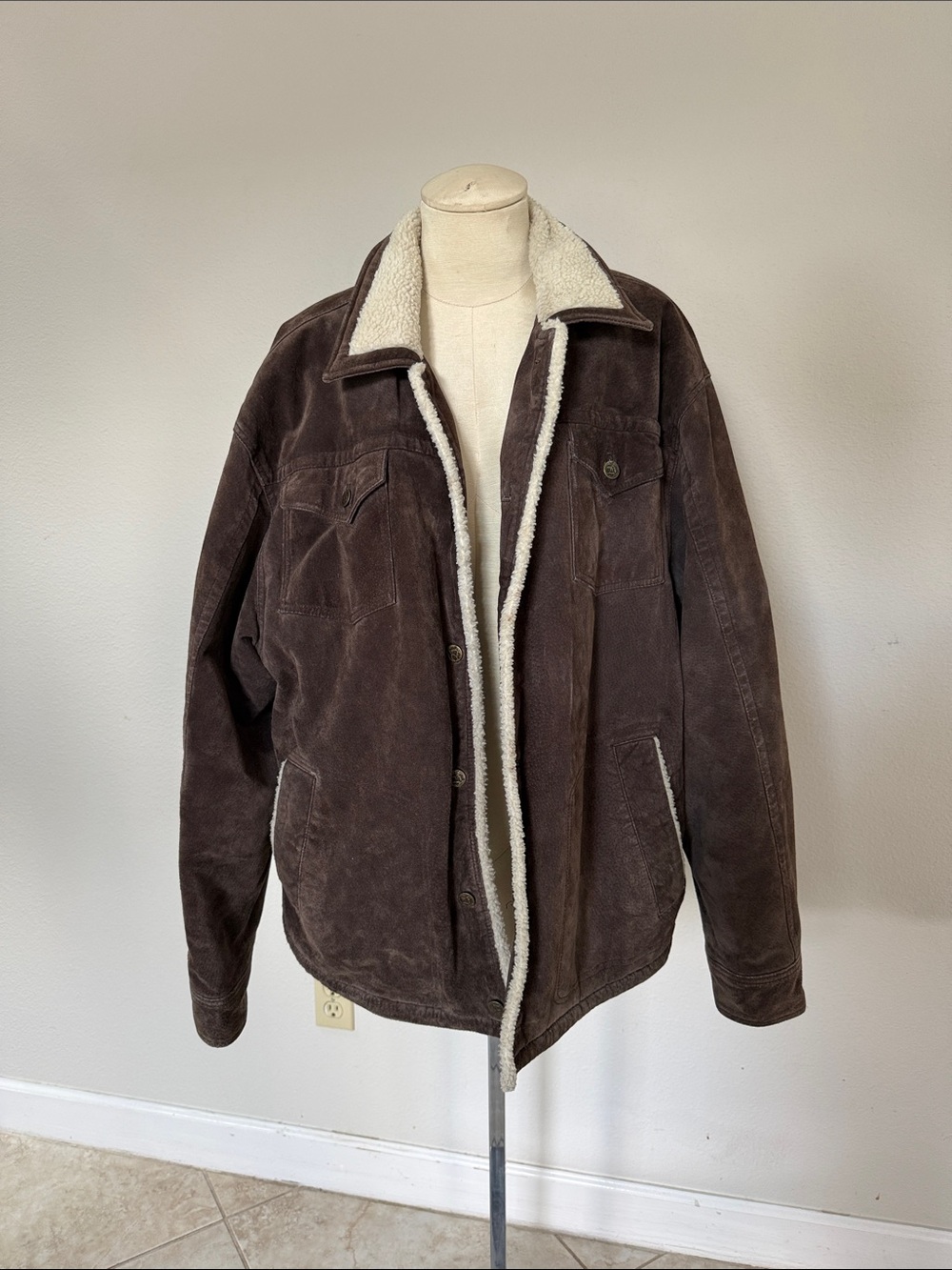 Vintage Genuine Leather Jacket